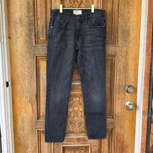 Current/Elliott Black Denim Jeans Size 23